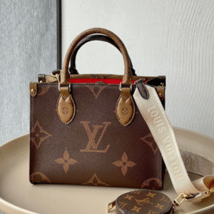 Louis Vuitton On The Go Handbags LV Pattern 25x19x11.5cm