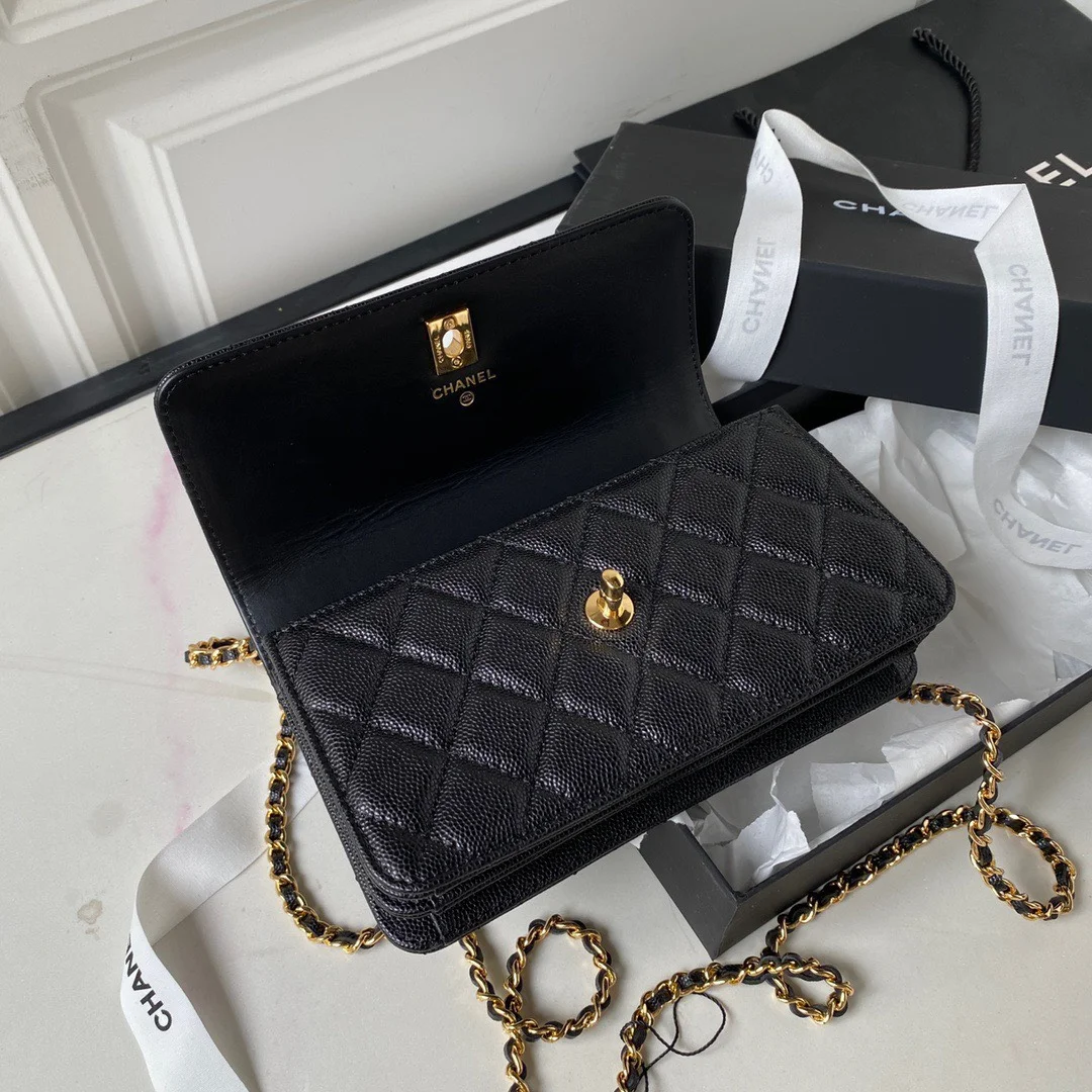 Chanel WOC Topest Quality Golden Hardware - Image 2