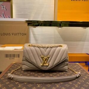 Louis Vuitton LV New Wave Woman’s Cowhide Leather Handbags 24x14x9cm