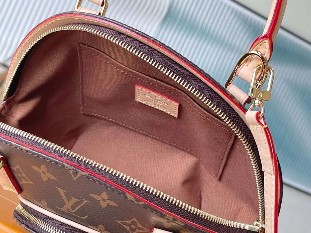 Louis Vuitton Ellipse BB Monogram Handle White Milk Handbags 28x21x8cm - Image 5
