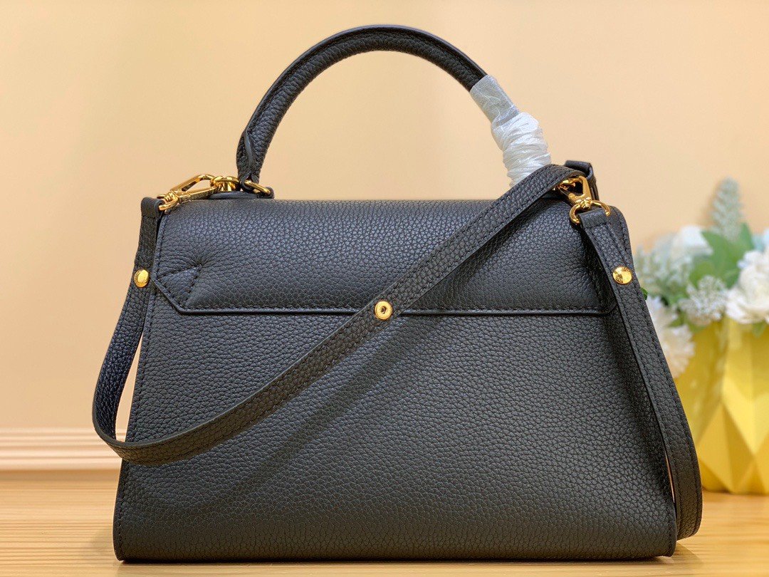 Louis Vuitton LV Twist Handle Replica Woman’s Black Handbags 17x25x11cm - Image 3