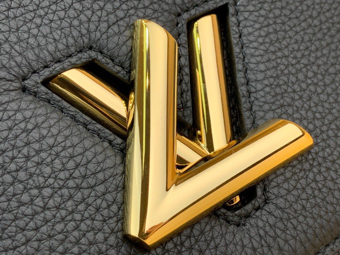 Louis Vuitton LV Twist Handle Replica Woman’s Black Handbags 17x25x11cm - Image 5