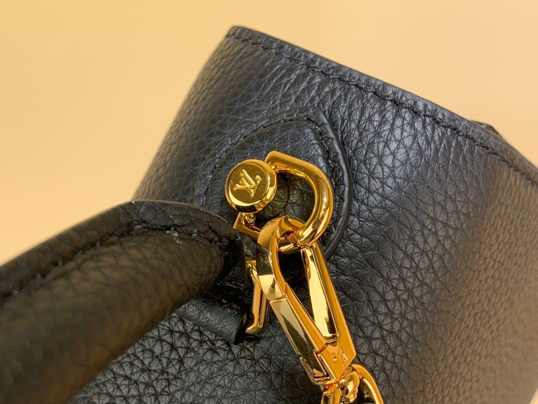 Louis Vuitton LV Twist Handle Replica Woman’s Black Handbags 17x25x11cm - Image 6