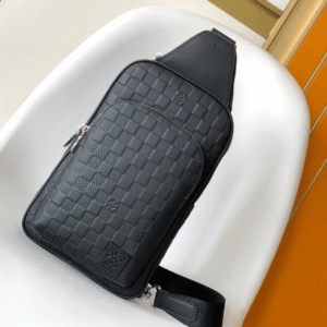 Louis Vuitton LV Avenue Men’s Bag Like Auth Checkerboard Pattern Black 20x31x7cm