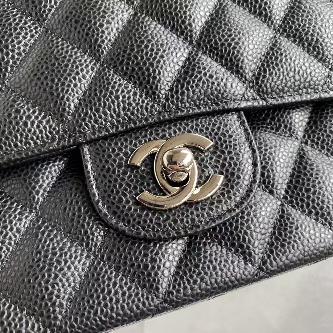 Chanel Classic Flap Medium Sliver Hardware - Image 3