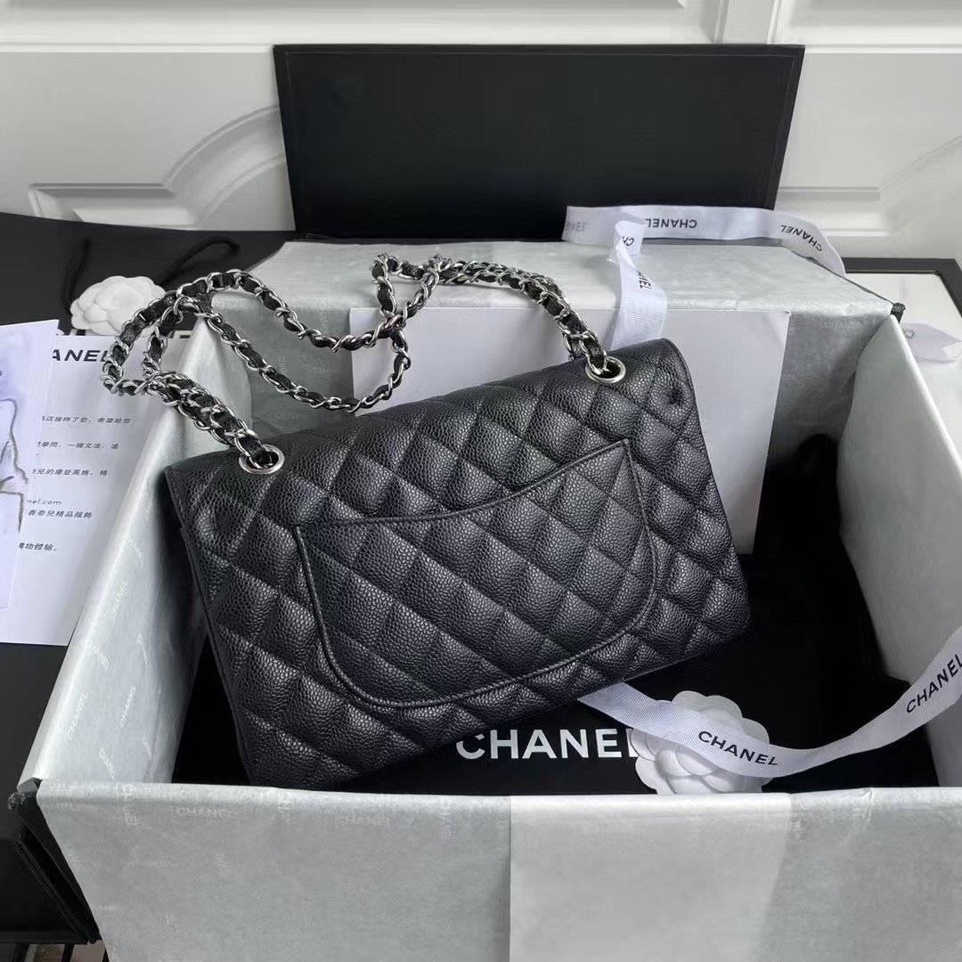 Chanel Classic Flap Medium Sliver Hardware - Image 2