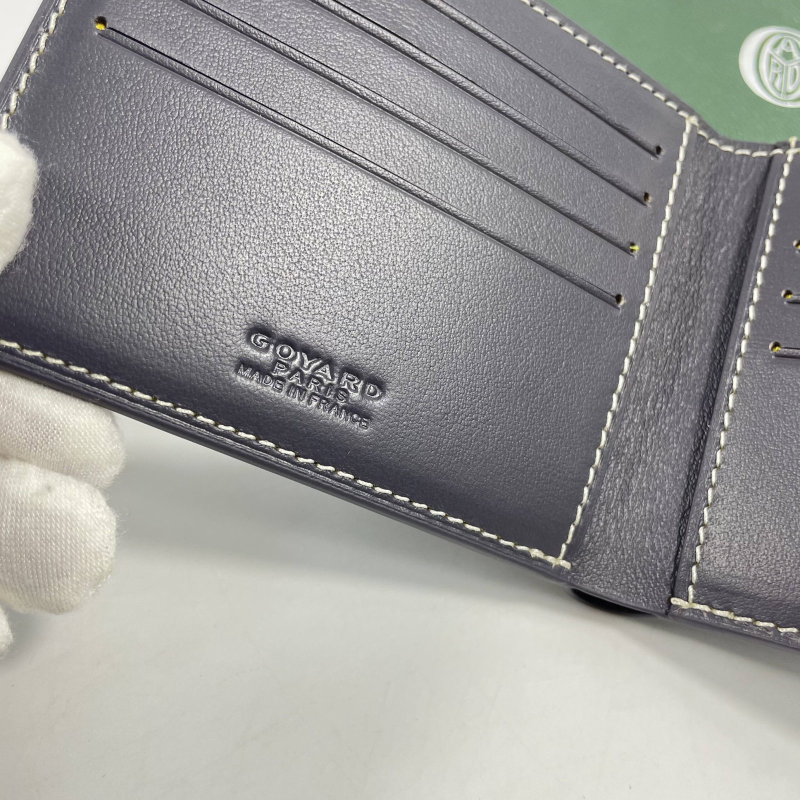 Goyard Gray Men Wallet - Image 2