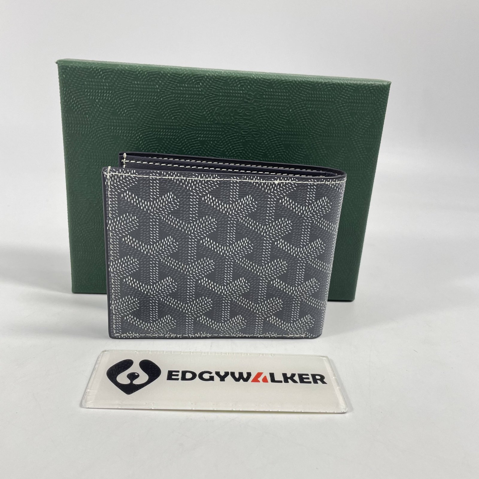 Goyard Gray Men Wallet - Image 8
