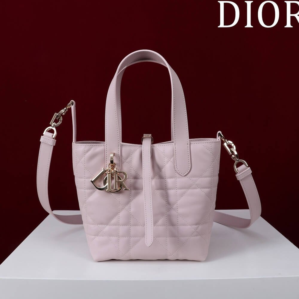 Small Dior Toujours Vertical Tote Bag - Image 4