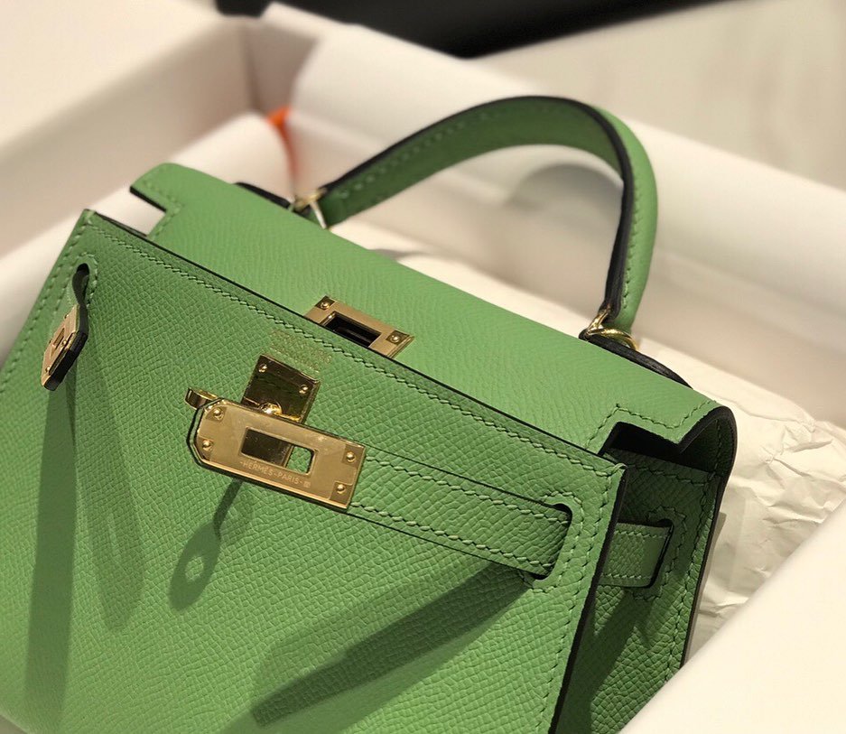 HN MINI 20 Green Gold Hardware - Image 6