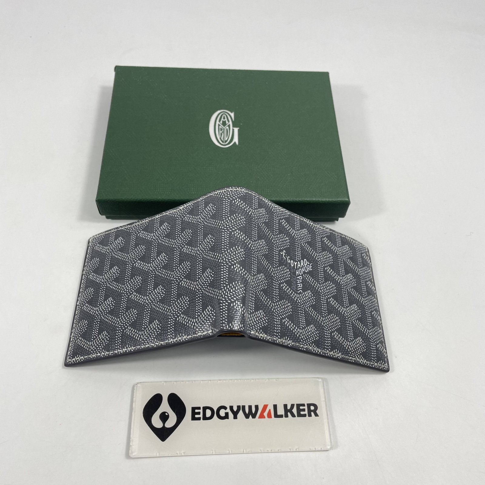 Goyard Gray Men Wallet - Image 4
