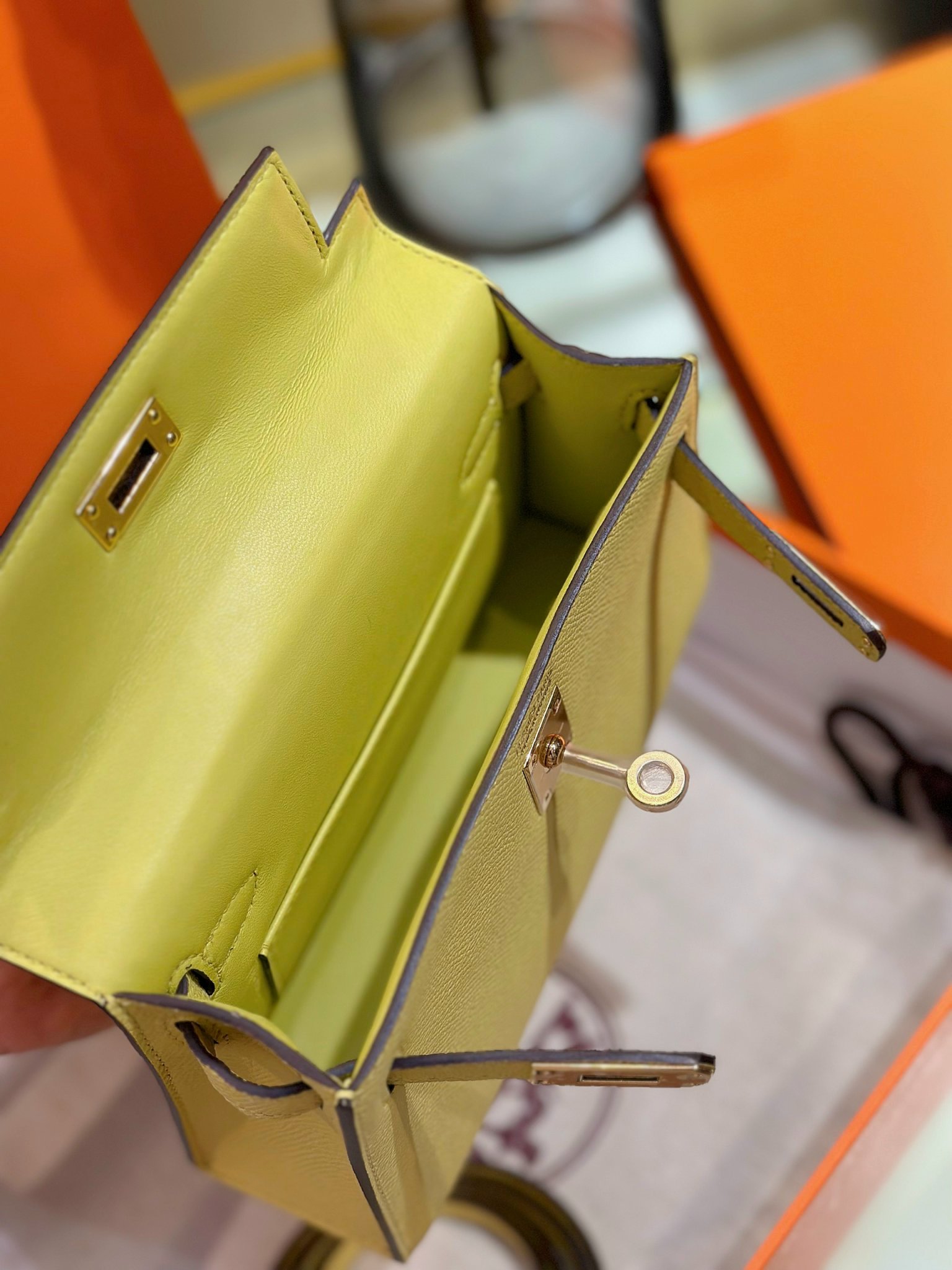 HN MINI 20 Yellow Gold Hardware - Image 4