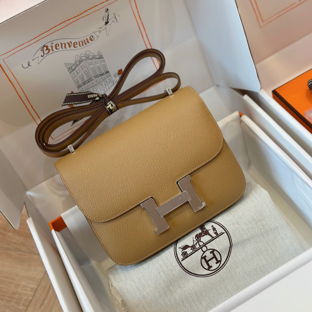 HN 19 Brown Epson Leather Palladium Hardware