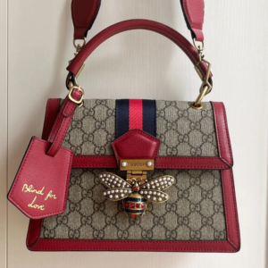 Gucci Queen Margarnet Bag in Red