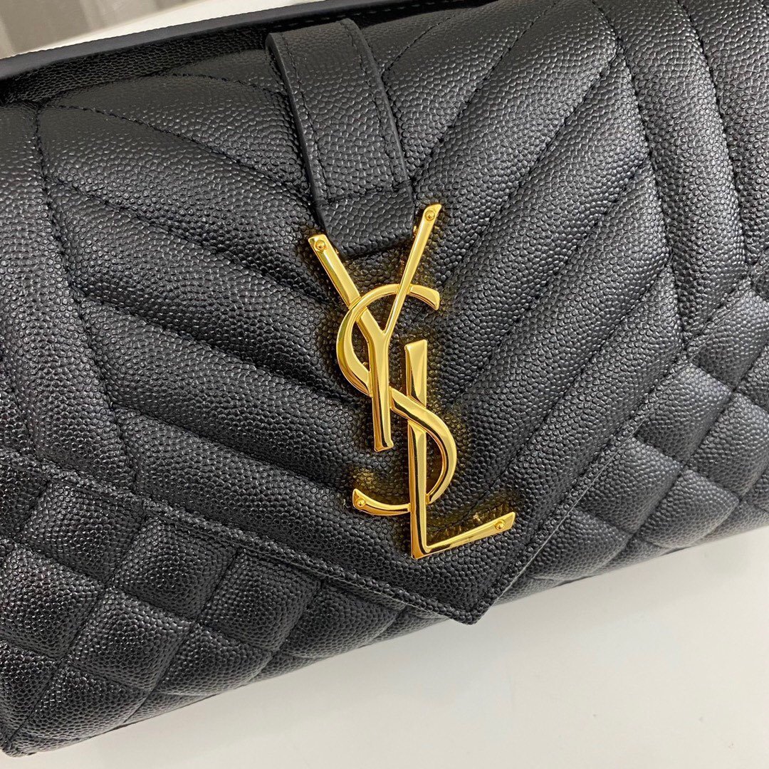 Saint Laurent Envelope Bag Small Black - Image 4