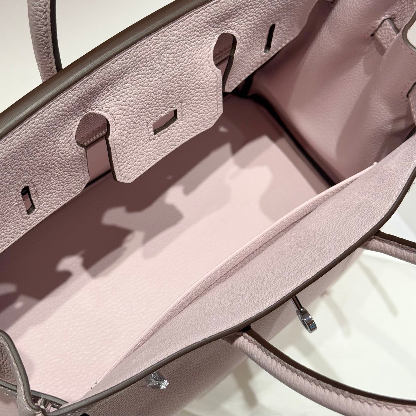 HN 25 IN PINK BABY SILVER HARDWARE - Image 4