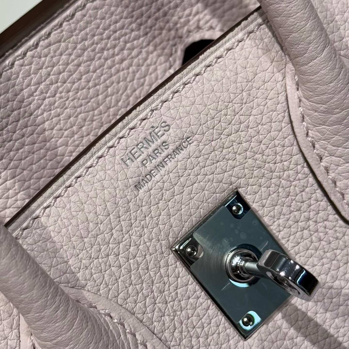HN 25 IN PINK BABY SILVER HARDWARE - Image 5